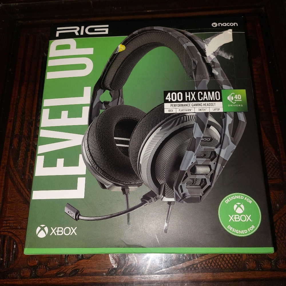 RIG 400HX Gaming Headset - Urban Gray Camo (Xbox One